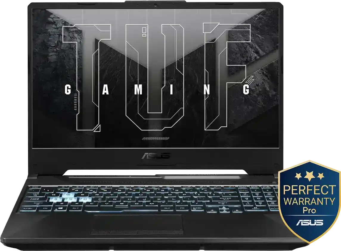 لابتوب اسوس TUF A15 FA506NCQ-HN167W معالج AMD Ryzen™ 7 170 رام 16 جيجا هارد 512GB SSD كارت شاشة NVIDIA GeForce RTX 3050 GDDR6 4GB شاشة FHD 15.6 بوصة- Windows 11- اسود