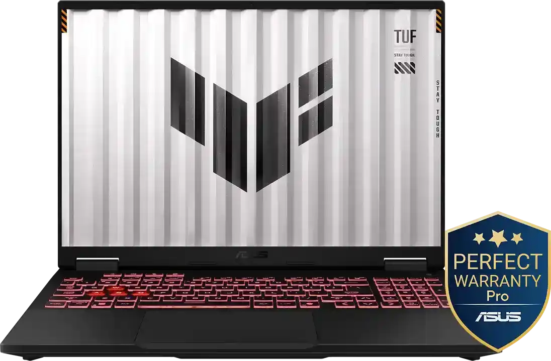 لابتوب اسوس TUF A16 (2024) FA608WI-QT044W معالج AMD Ryzen™ AI 9 HX 370 رام 16 جيجا هارد 1TB SSD كارت شاشة NVIDIA® GeForce RTX™ 4070-8GB شاشة WQXGA 16 بوصة- Windows 11- رمادي