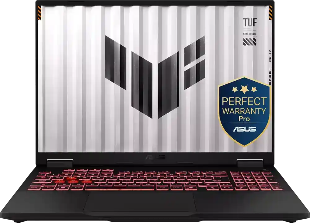 لابتوب اسوس TUF A16 FA608PM-RV659W معالج AMD Ryzen 9 8940HX رام 16 جيجا هارد 512GB SSD كارت شاشة NVIDIA GeForce RTX 5060 8GB شاشة FHD 16 بوصة- Windows 11- رمادي