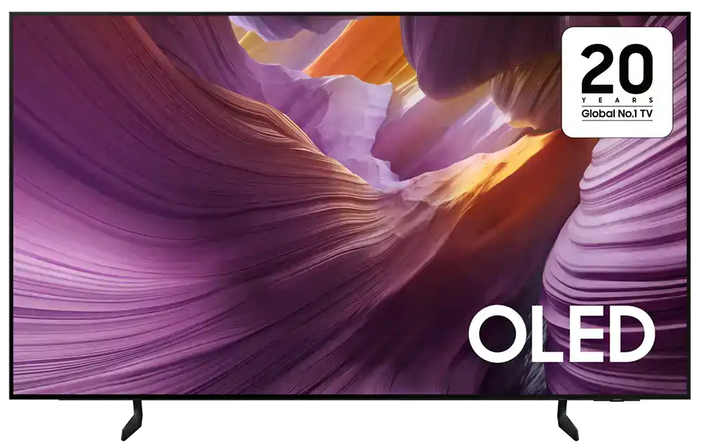 شاشة سامسونج 55 بوصة سمارت 4K OLED QA55S85F - رسيفر داخلي