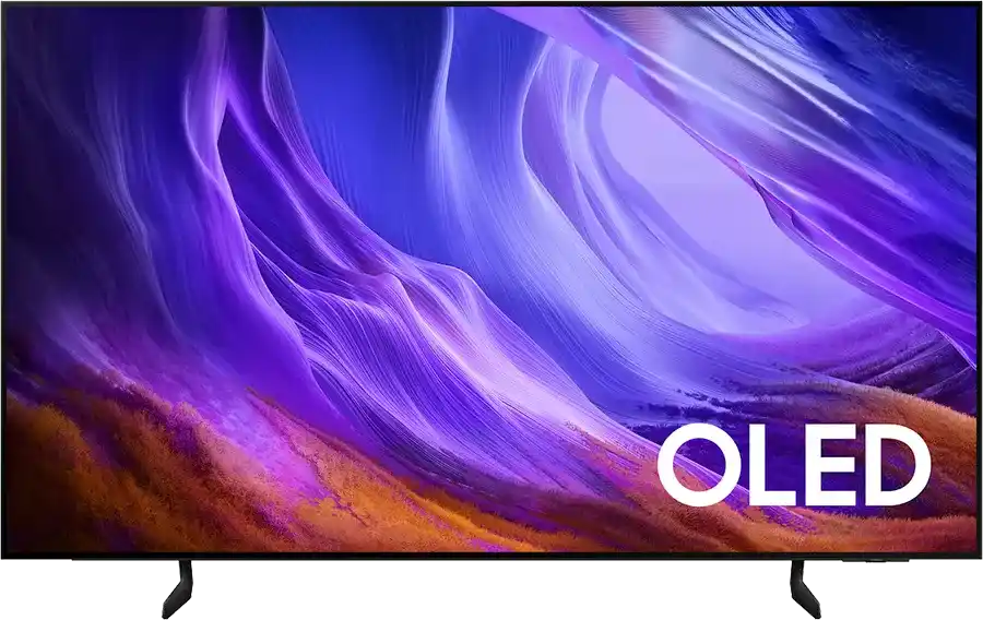 شاشة سامسونج 55 بوصة سمارت 4K UHD OLED AI بدون فريم QA55S85HAEXEG - رسيفر داخلي (2026)