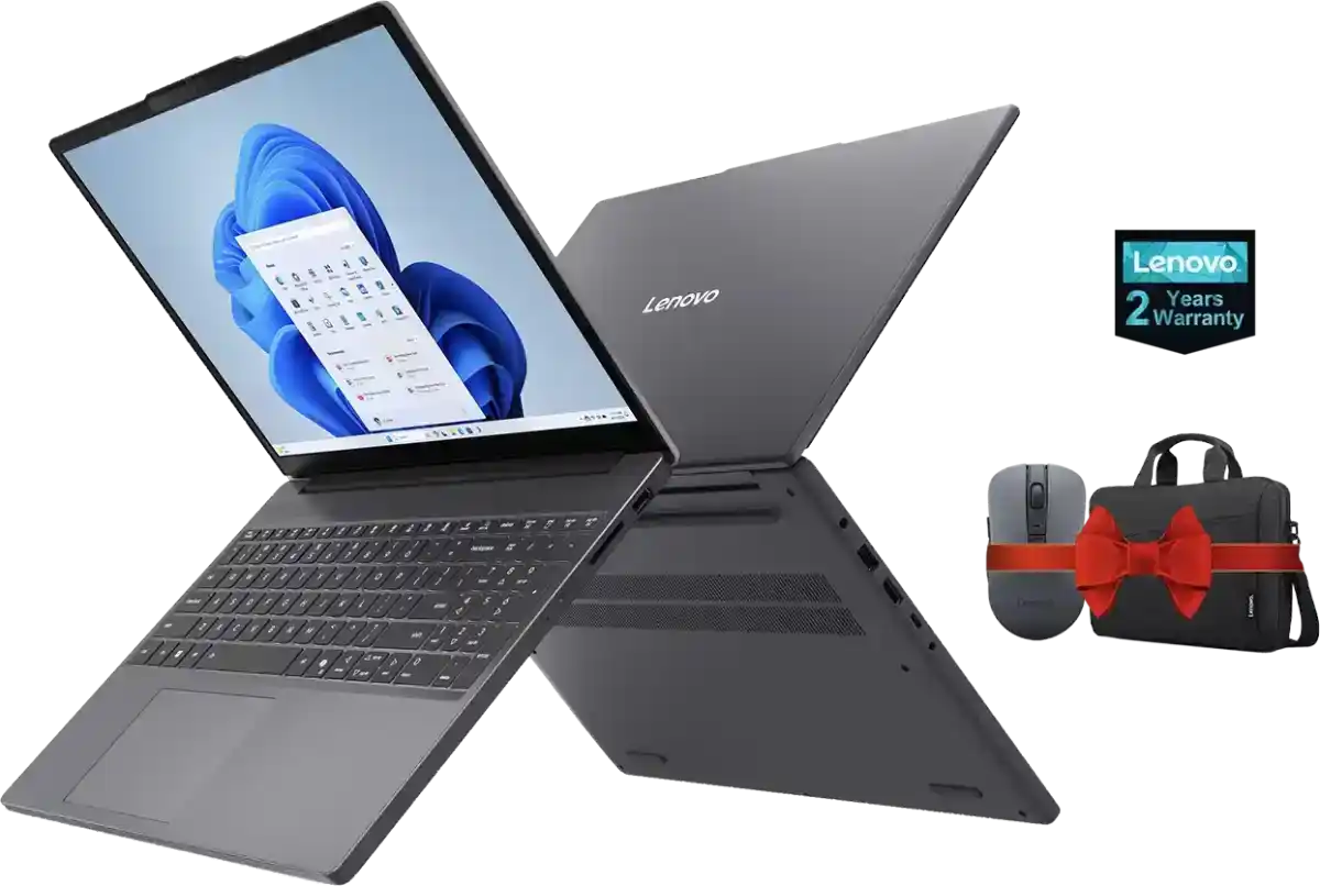 لاب توب لينوفو ايديا باد سليم 3 15IRH10 ، انتل كور™I7-13620H ، الجيل الثالث عشر، رامات 16 جيجابايت، هارد ديسك 512 جيجابابت M2 SSD، كارت شاشة مدمجة انتل الترا اتش دي، شاشة 15.3 بوصة WUXGA، ويندوز 11 هوم، رمادي ( ماوس + شنطة لاب هدية )
