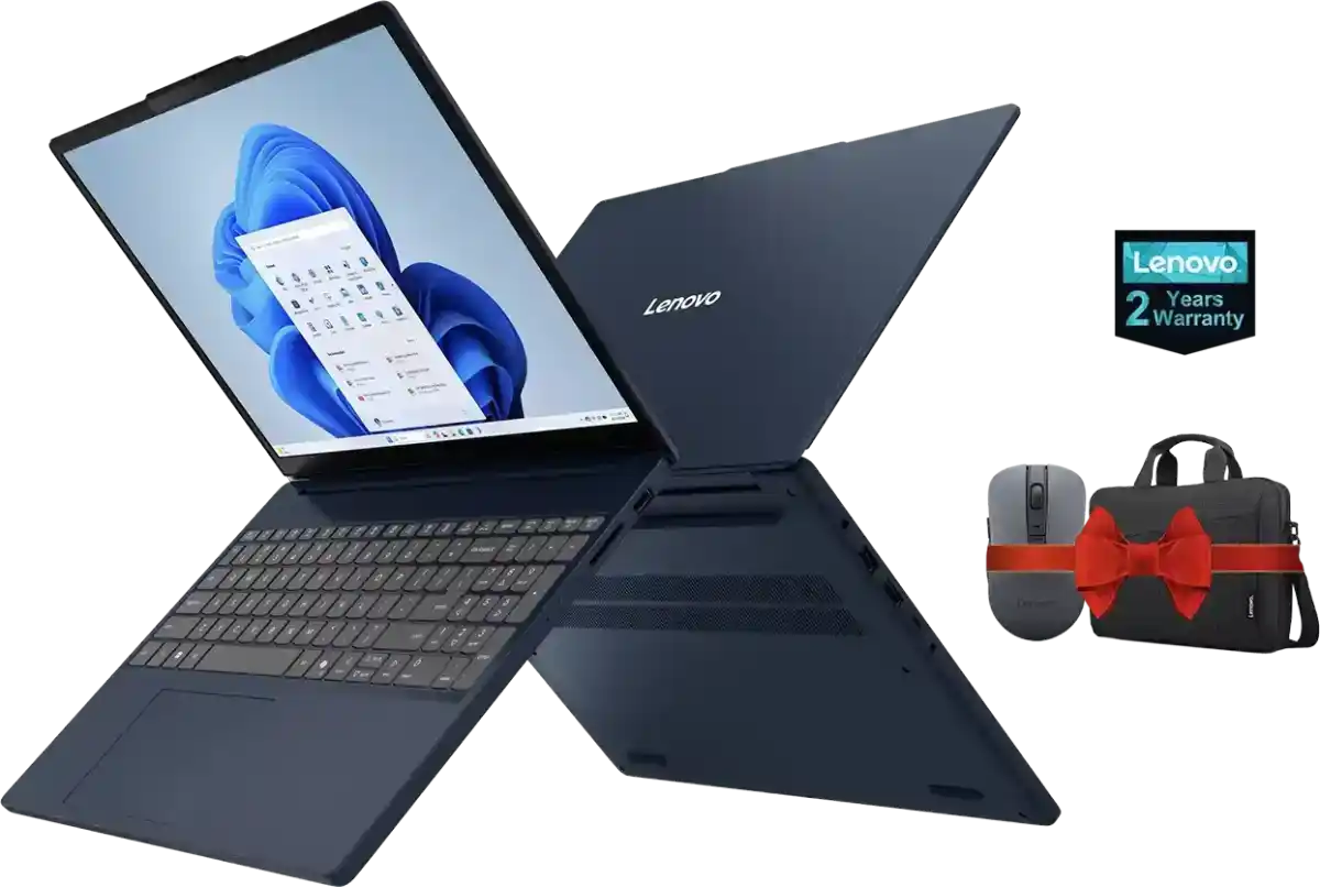 لب توب لينوفو ايديا باد سليم 3 15IRH10 ، انتل كور™I5-13420H ، الجيل الثالث عشر، رامات 16 جيجابايت، هارد ديسك 512 جيجابابت M2 SSD، كارت شاشة مدمجة انتل الترا اتش دي، شاشة 15.3 بوصة WUXGA،، أزرق ( ماوس + شنطة لاب هدية )