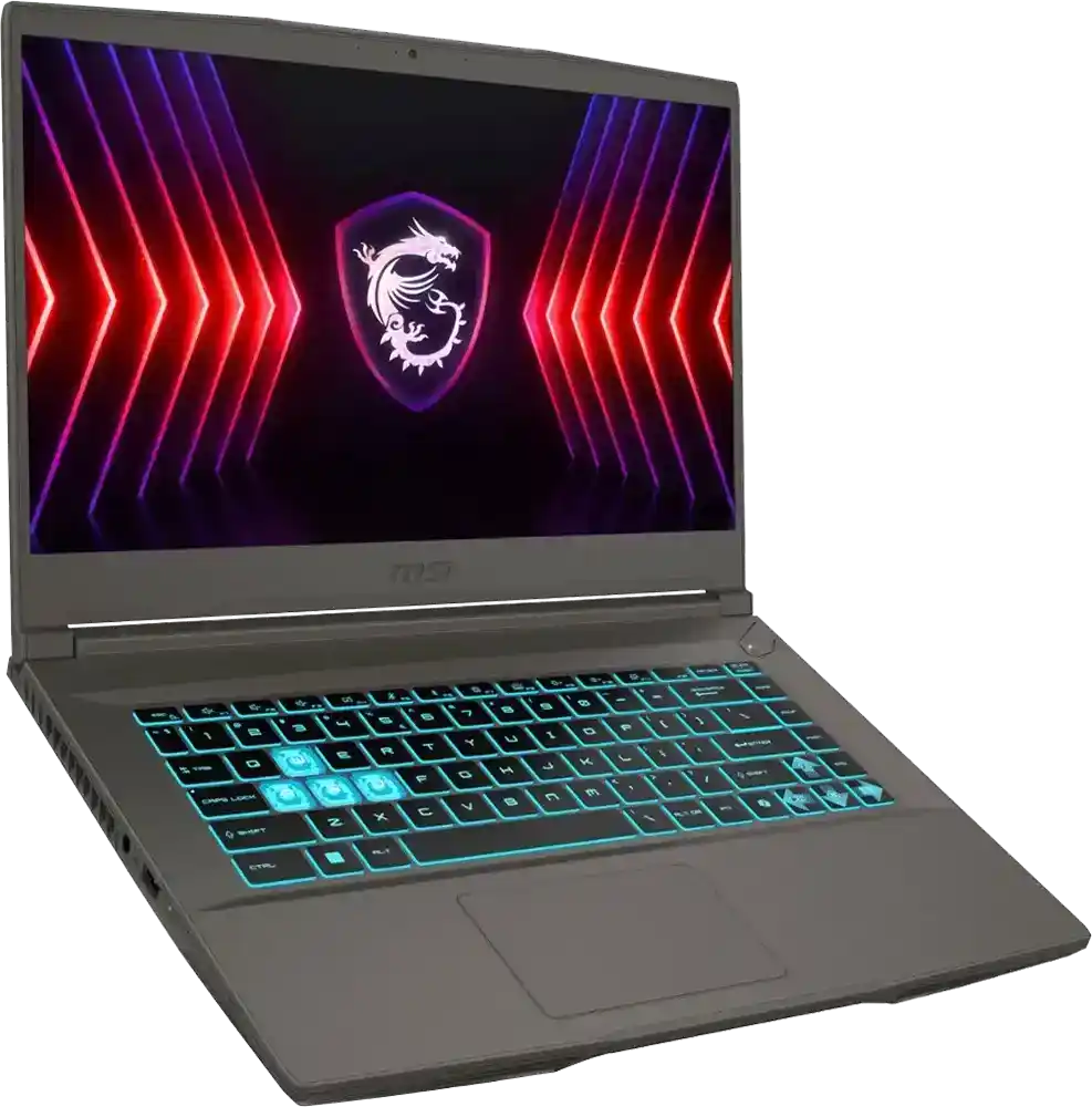 لابتوب MSI Thin 15 B13UC-3469XEG- انتل كور i7 13620H- رامات 16 جيجا- 512GB SSD- كارت شاشة NVIDIA GeForce RTX 3050 4GB- شاشة FHD 15.6 بوصة- DOS- رمادي