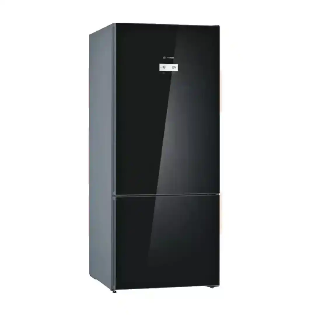 ثلاجه بوش كومبى 508لتر ديجيتال 6سيريس زجاج اسود KGN56LB3E9