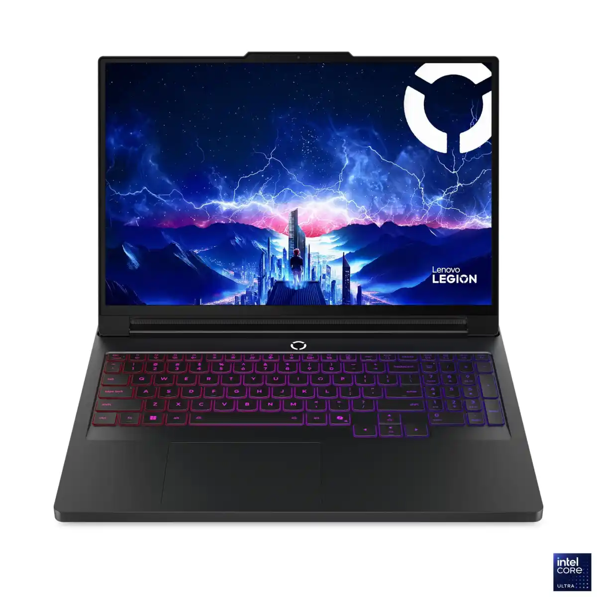 لابتوب لينوفو ليجن برو 7 16IAX10H للألعاب - إنتل كور ألترا 9 275HX، 64 جيجا DDR5، 1 تيرا SSD، NVIDIA RTX 5080 بسعة 16 جيجا، شاشة 16 بوصة WQXGA OLED بمعدل 240 هرتز، DOS