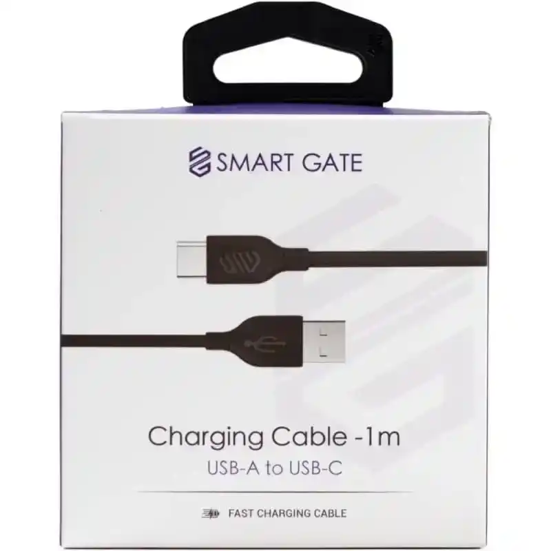 كابل سمارت جيت USB-A إلى USB-C بطول 1 متر - أسود