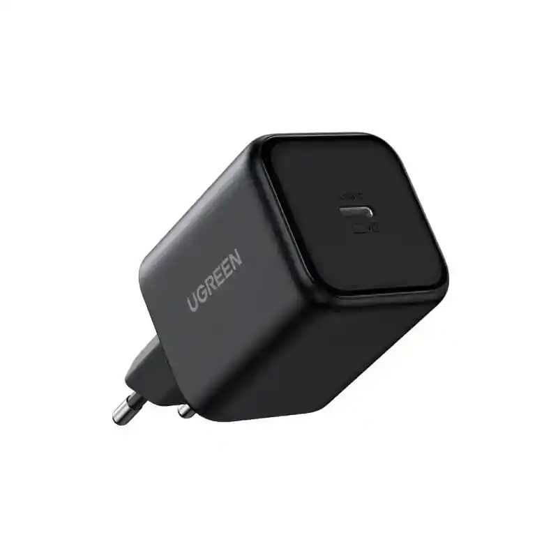 يوجرين - شاحن GaN سريع 45 وات USB-C - أسود