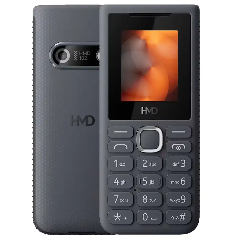 موبايل اتش ام دي 102 ثنائي الشريحة (8 ميجابايت / 4 ميجابايت رام / شاشة 1.77 بوصة / تقنية 2G)
