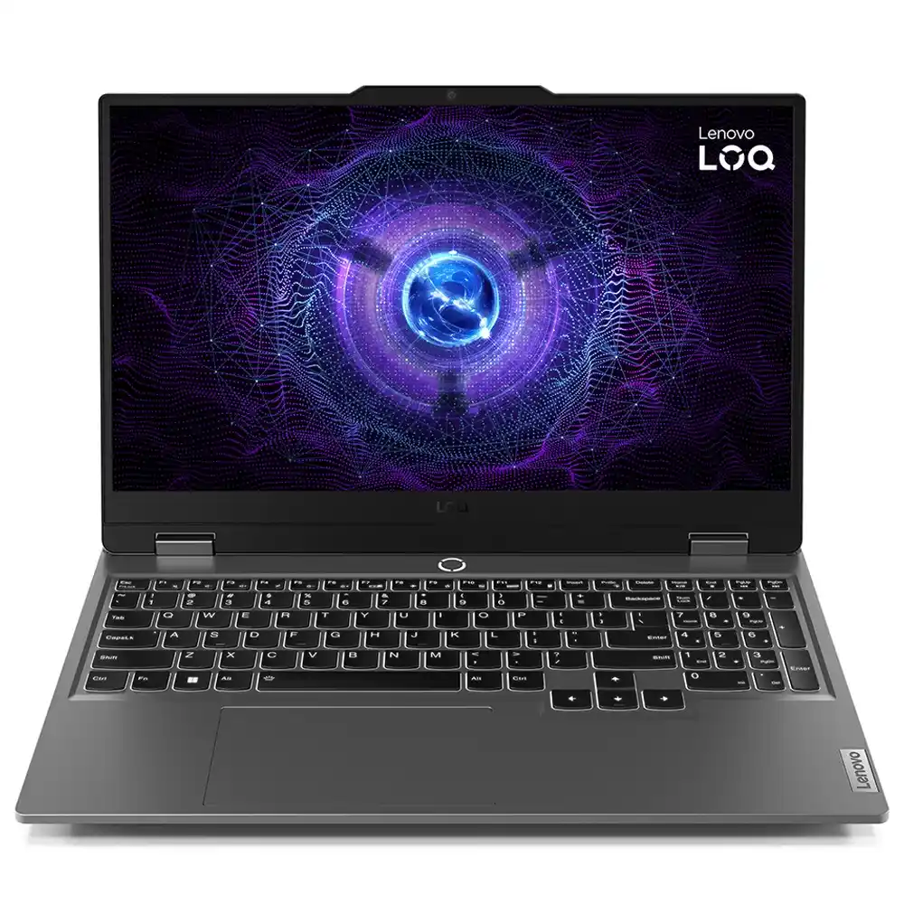 لاب توب لينوفو LOQ 15IRX9 (انتل كور i7-13650HX - رام 16 جيجابايت - هارد 512 جيجابايت M.2 NVMe - نفيديا 6 جيجابايت RTX 3050 - شاشة 15.6 بوصة 144 هرتز - شريحة LA1 AI) - رمادي