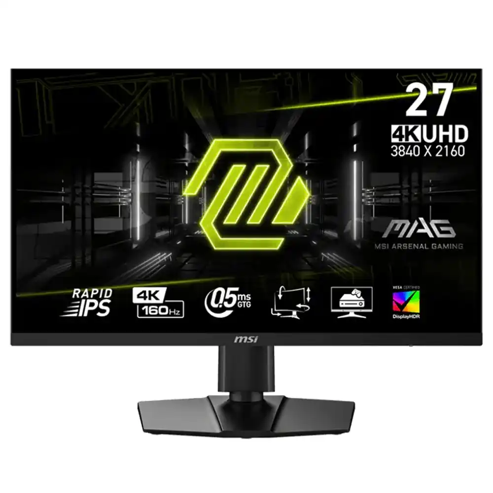 شاشة ام اس اي جيمنج بدون إطار 27 بوصة 160 هرتز MAG 274UPF E2 IPS UHD 4K