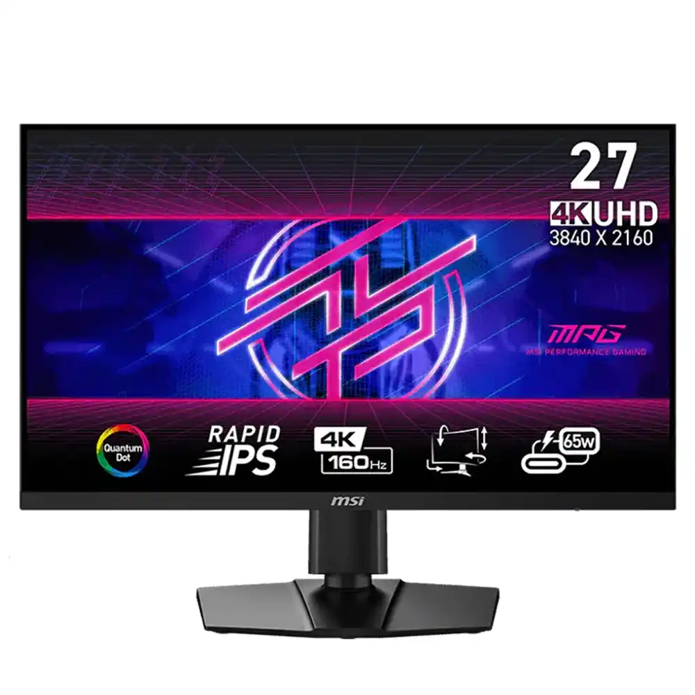 شاشة ام اس اي جيمنج بدون إطار 27 بوصة 160 هرتز MPG 274URF QD IPS UHD 4K