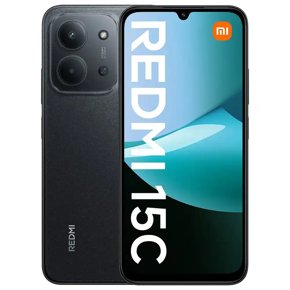 موبايل شاومي ريدمي 15C ثنائي الشريحة (128 جيجابايت / 6 جيجابايت رام / شاشة 6.9 بوصة / تقنية 4G LTE)