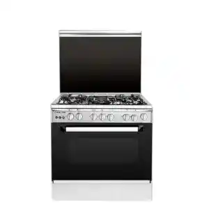بوتجاز 5 شعله 60*80 استانلس تكنو فاير عاده tf-15-b