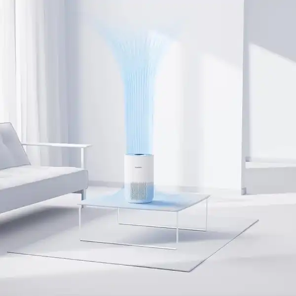 جهاز تنقية هواء شاومي ذكي مع دعم Alexa وفلتر HEPA - أبيض - BHR8762GB - مكة ستور