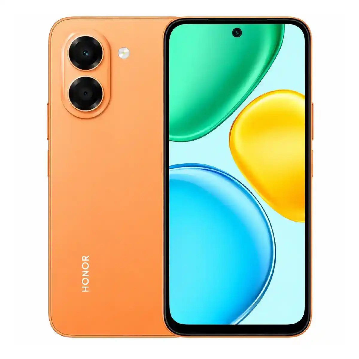 هونر X7e سعة 256 جيجابايت، 6 جيجابايت، شريحتين اتصال 4G - برتقالي صن رايز