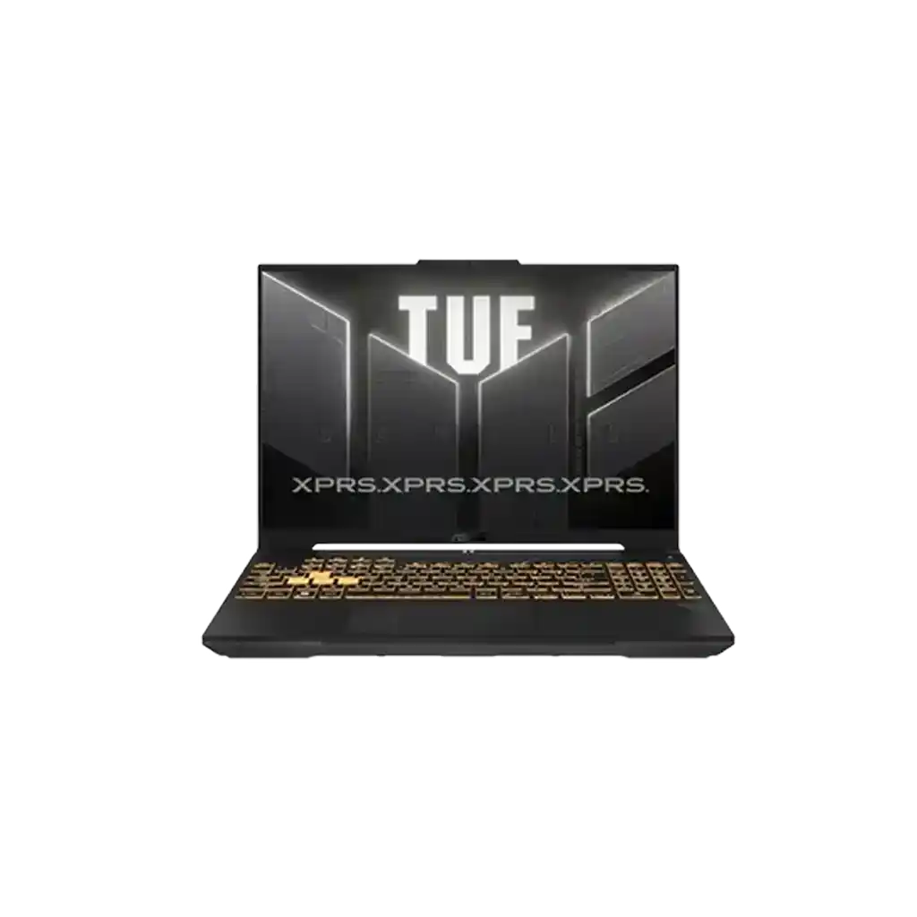 <tc>لابتوب اسوس تف جيمينج F16 بمعالج كور 5 210H – كارت شاشة RTX 4050 (رامات 16 جيجابايت / هارد SSD بسعة 512 جيجابايت) شاشة 16 بوصة FHD بمعدل تحديث 144Hz – نظام تشغيل ويندوز 11.</tc>