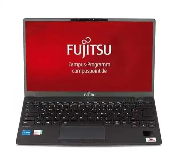 لاب توب فوجيتسو لايف بوك، انتل كور i7-1185G7، شاشة 13.3 بوصة FUD، هارد 512 جيجا بايت SSD، رام 16 جيجا DDR4، رسومات انتل IRIS، ويندوز 10، U9311 - اسود واحمر