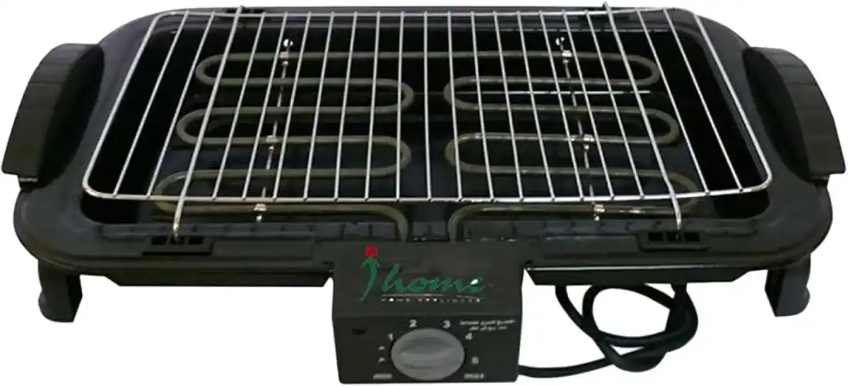 شواية كهربائية اي هوم، 2200 وات، KB-6000 - اسود