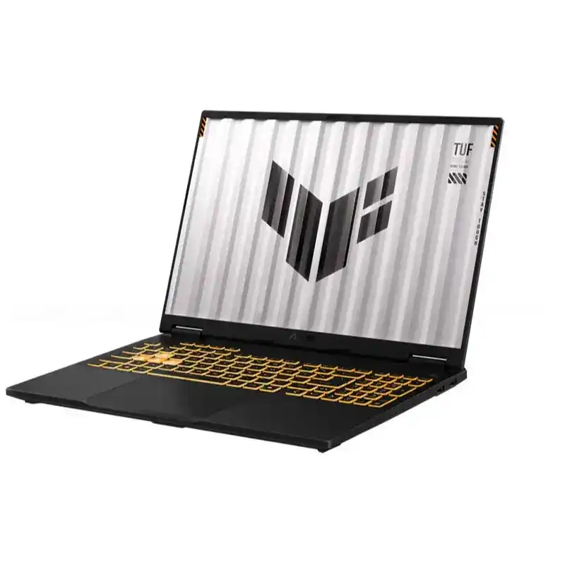 أسوس تاف جيمينغ A16 FA608UH-RV007W لاب توب، أيه إم دي رايزن 7 260، ذاكرة 16 جيجابايت، قرص 512 جيجابايت SSD، بطاقة رسومات RTX 5050، شاشة 16 بوصة FHD بمعدل تحديث 165 هرتز ، نظام ويندوز 11 - رمادي