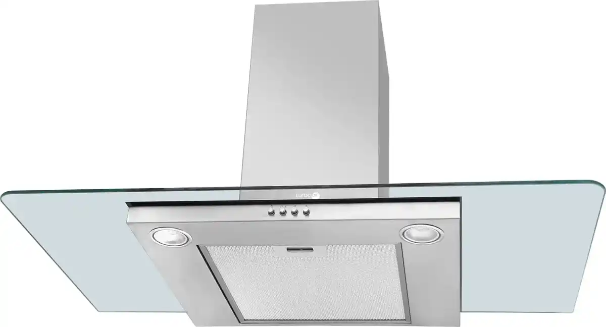 شفاط بلت ان تربو اير، 90 سم، SEMPIONE IX/F/90/SS/PB/LX - فضي