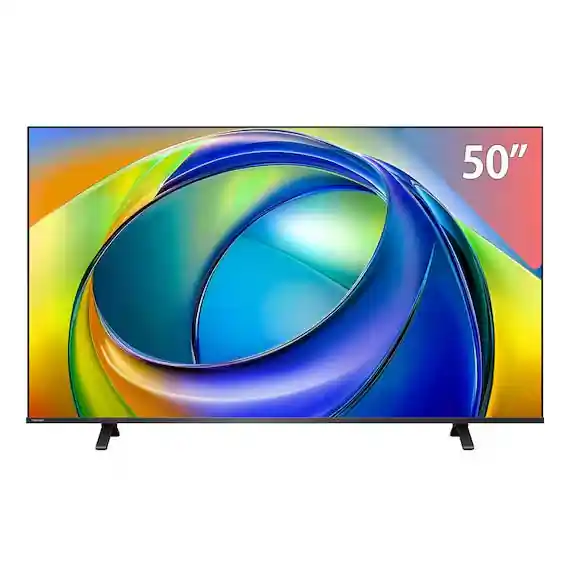 تلفزيون سمارت توشيبا، 50 بوصة، LED، 4K UHD، بدون اطار، رسيفر داخلي، 50C350RP - اسود