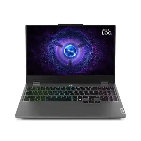 لابتوب جيمينج لينوفو LOQ 15IRX9، بروسيسور انتل كور i5-13450HX، شاشة 15.6 بوصة FHD، هارد 512 جيجابايت SSD، رام 16 جيجابايت DDR5، نفيديا GeForce RTX 3050 جرافيكس 6 جيجابايت، دوس، رمادي - 83DV012AED