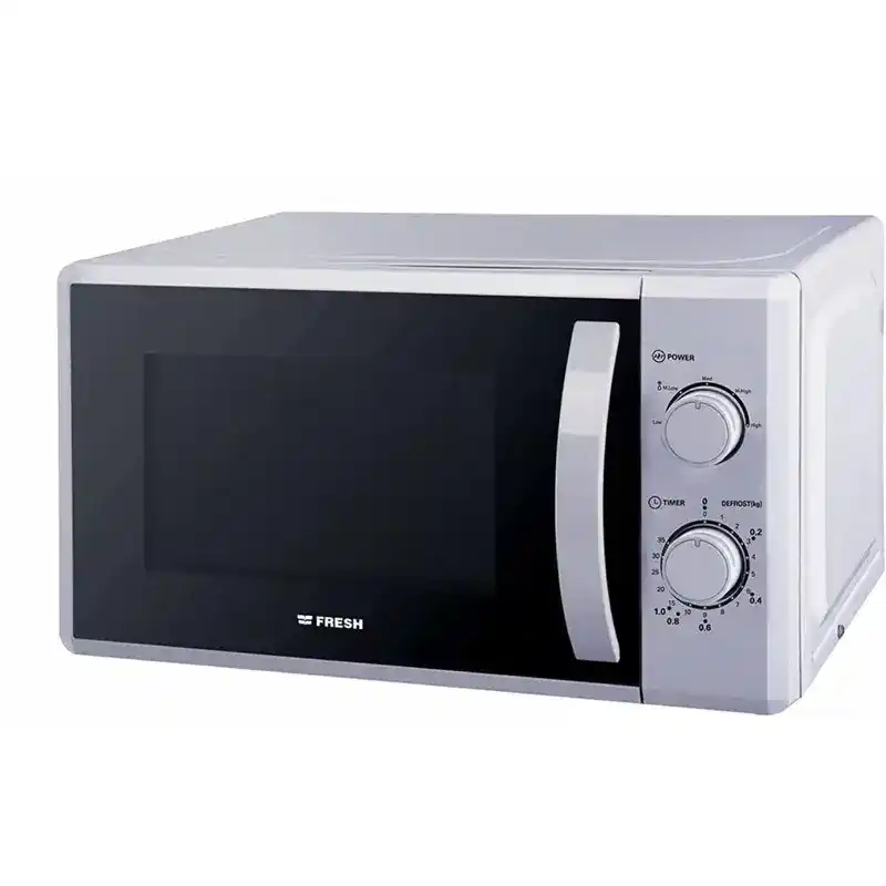 ميكروويف فريش، 20 لتر، 700 وات، FMW-20MC-SM - فضي