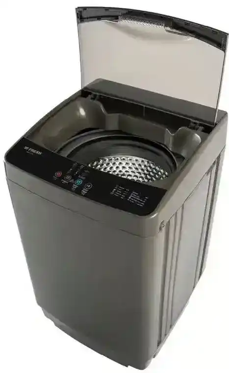 غسالة ملابس فريش، تحميل علوى، 8 كجم، FTM-8S - فضي