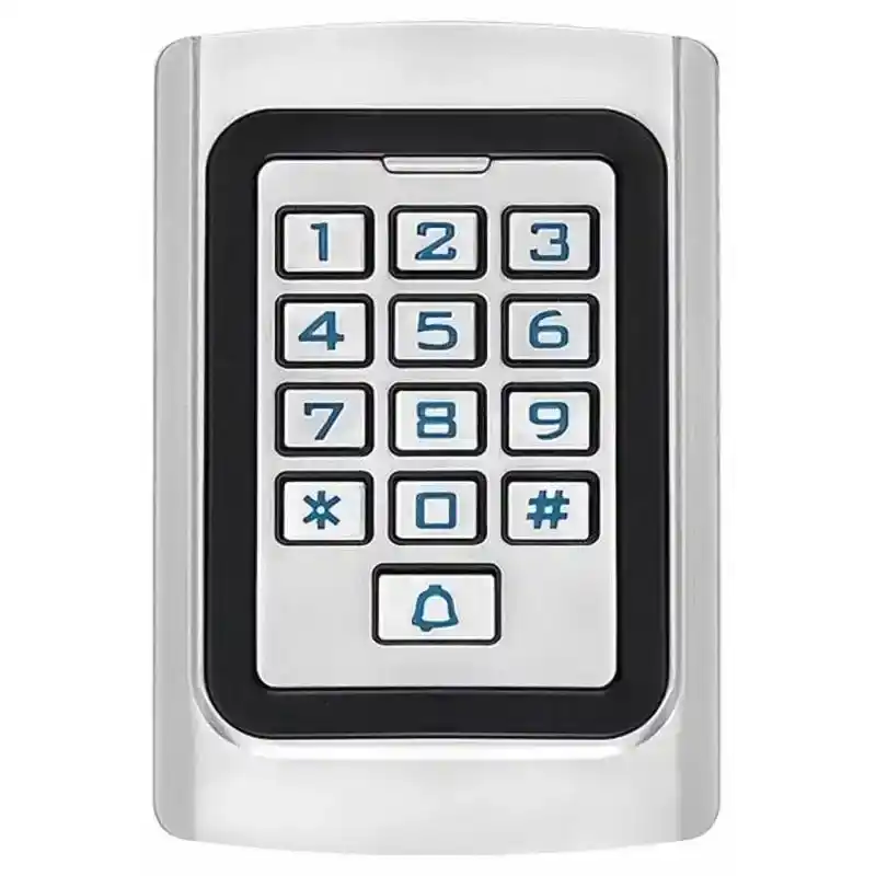 قفل باب ذكي تويا مقاوم للماء، فضي - K10 ID