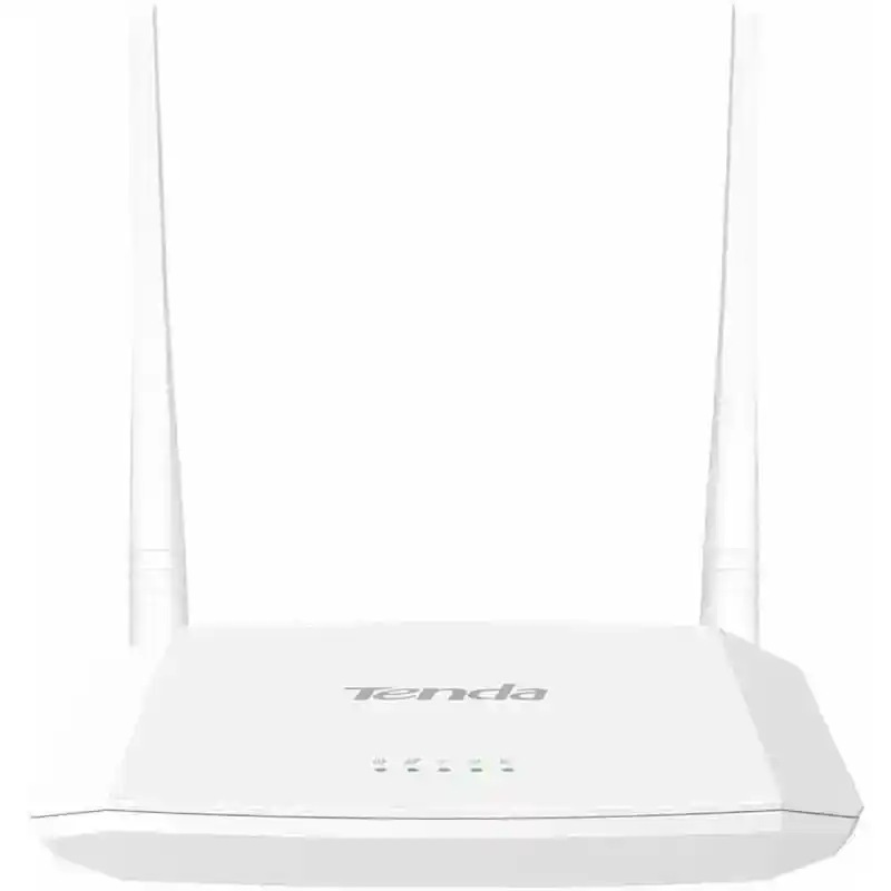 راوتر مودم تيندا V300 N300 واي فاي، 4 منافذ - ابيض