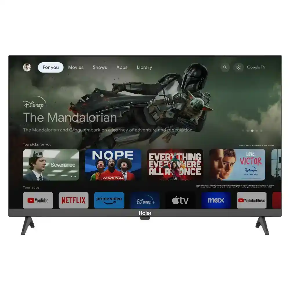 تلفزيون هاير 43 بوصة FHD LED بدون إطار H43K80EF.