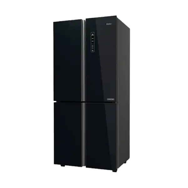 ثلاجة هاير نوفروست 502 لتر انفرتر لون أسود HRF-550TDBG.