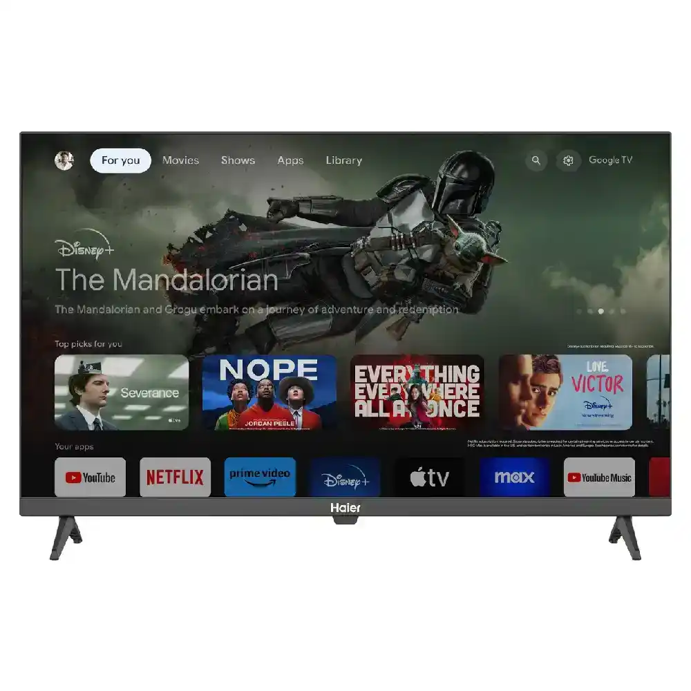 تلفزيون هاير 65 بوصة 4K UHD LED بريسيفر داخلي H65K80EU.
