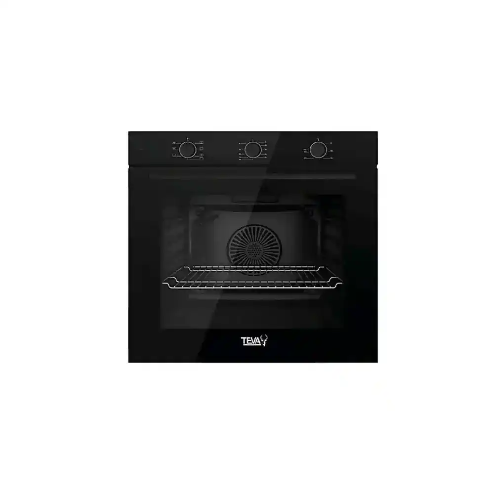 فرن غاز بلت ان من تيفا 60 سم 82 لتر أسود QGSTL BLACK DT.