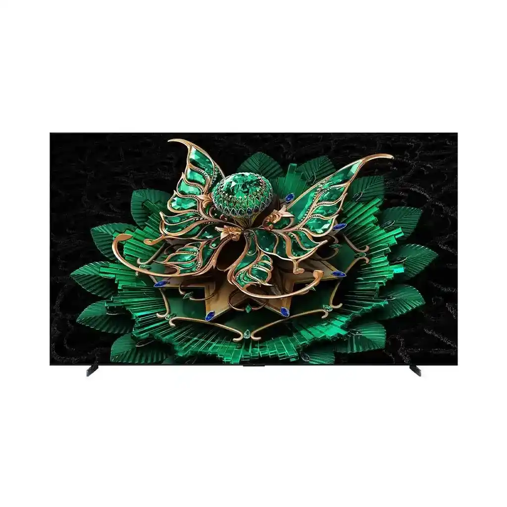 شاشة تليفزيون تي سي ال، 65 بوصة، QD ميني ليد، بدون فريم، 4K، سمارت، جوجل تي في، ريسيفر داخلي - 65C6K