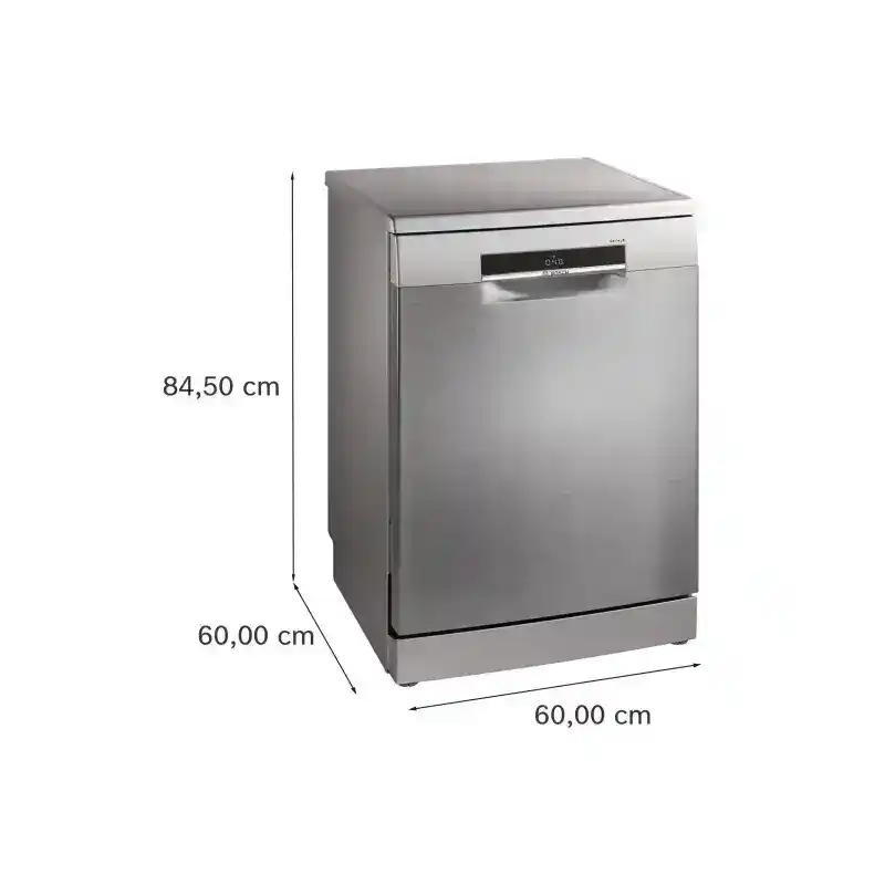 Bosch Series 4 Dishwasher, 60 cm, 14 Place Settings, 6 Programs, inox - SMS6EMI62V