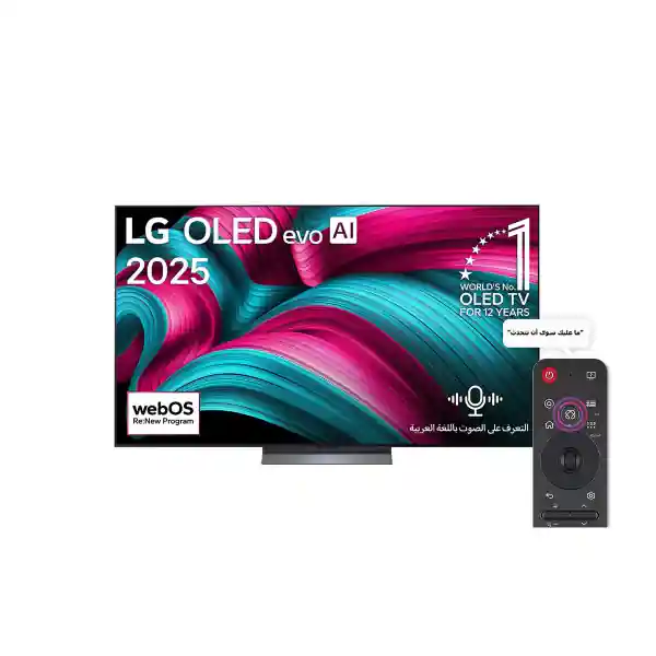 LG OLED evo 83 inch AI C5 4K 144Hz Smart TV AI Magic remote webOS25 2025