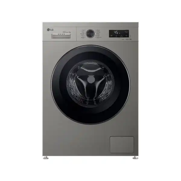 LG - Washing Machine 7 Kg Washing Machine , Direct Drive Platinum Silver