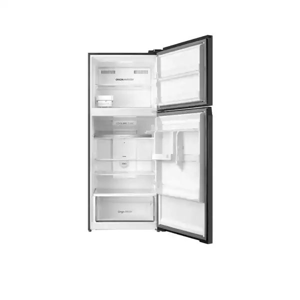 Toshiba No Frost Refrigerator, 463 Liters, Inverter, Morandi Grey - GR-RT624WE-PMN(06)