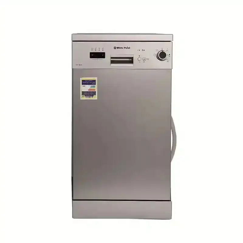 اشتري الان غسالة اطباق وايت بوينت 5 برامج فضي WPD 105