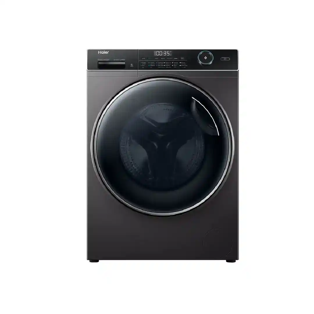 غسالة هاير 9 كجم 1400 لفة سمارت بخار سلفر HW90-B14367S8U1