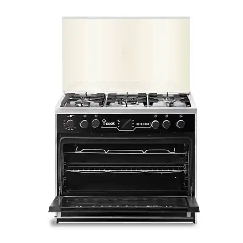 بوتاجاز يونيون اير اى كوك 90×60 سم 5 شعلة أمان كامل C69SS