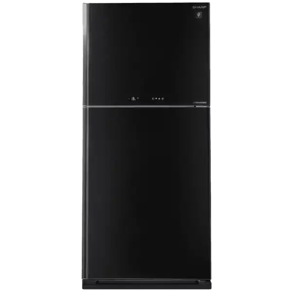 ثلاجة شارب انفرتر نوفروست 538 لتر أسود SJ-GV69G-BK.